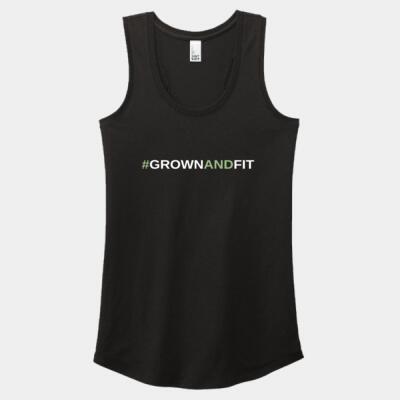 Capital Hashtag  - Women's Perfect Tri ® Racerback Tank Thumbnail