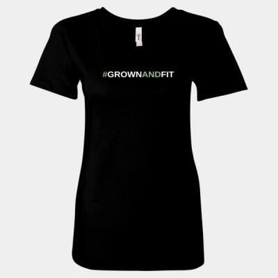 Capital Hashtag  - Women's Ideal Crew Thumbnail