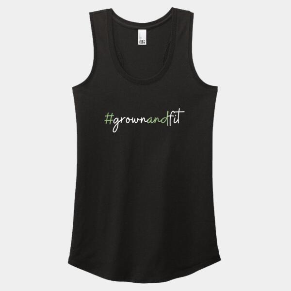 Script Hashtag - Women's Perfect Tri ® Racerback Tank Thumbnail
