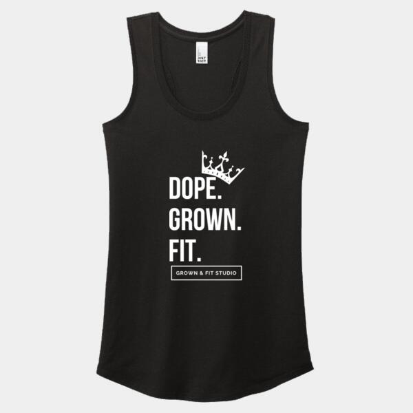 Dopeness - Women's Perfect Tri ® Racerback Tank Thumbnail